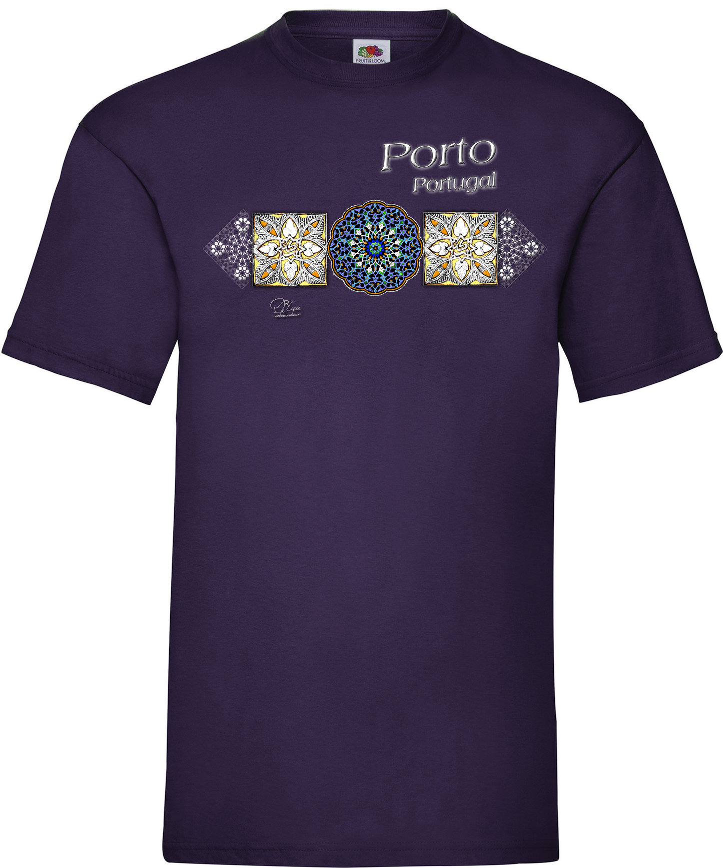 T-shirt Azulejo Árabe Porto