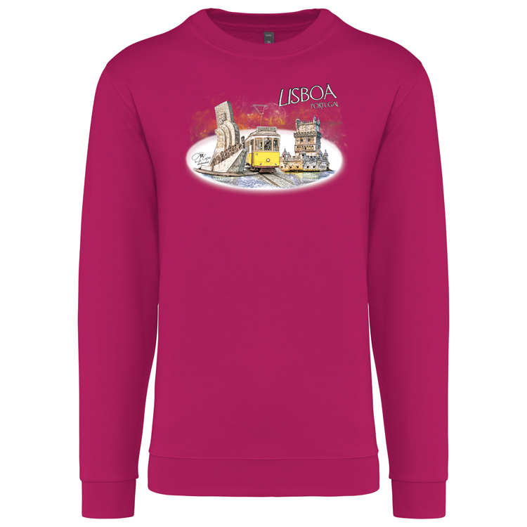 Sweatshirt Kariban sem Capuz Monumentos Belém