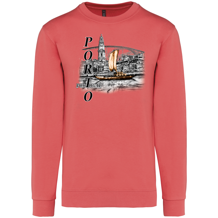 Sweatshirt Kariban sem Capuz Ribeira