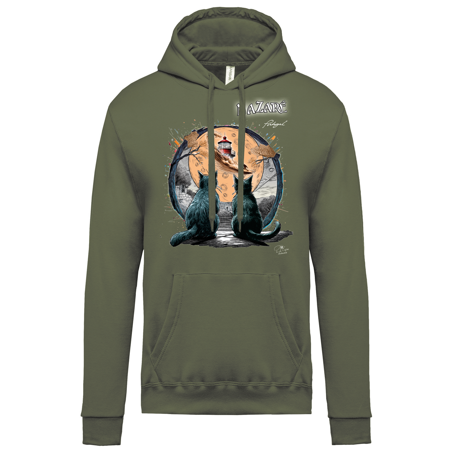 Sweatshirt Kariban com Capuz Luar Nazaré