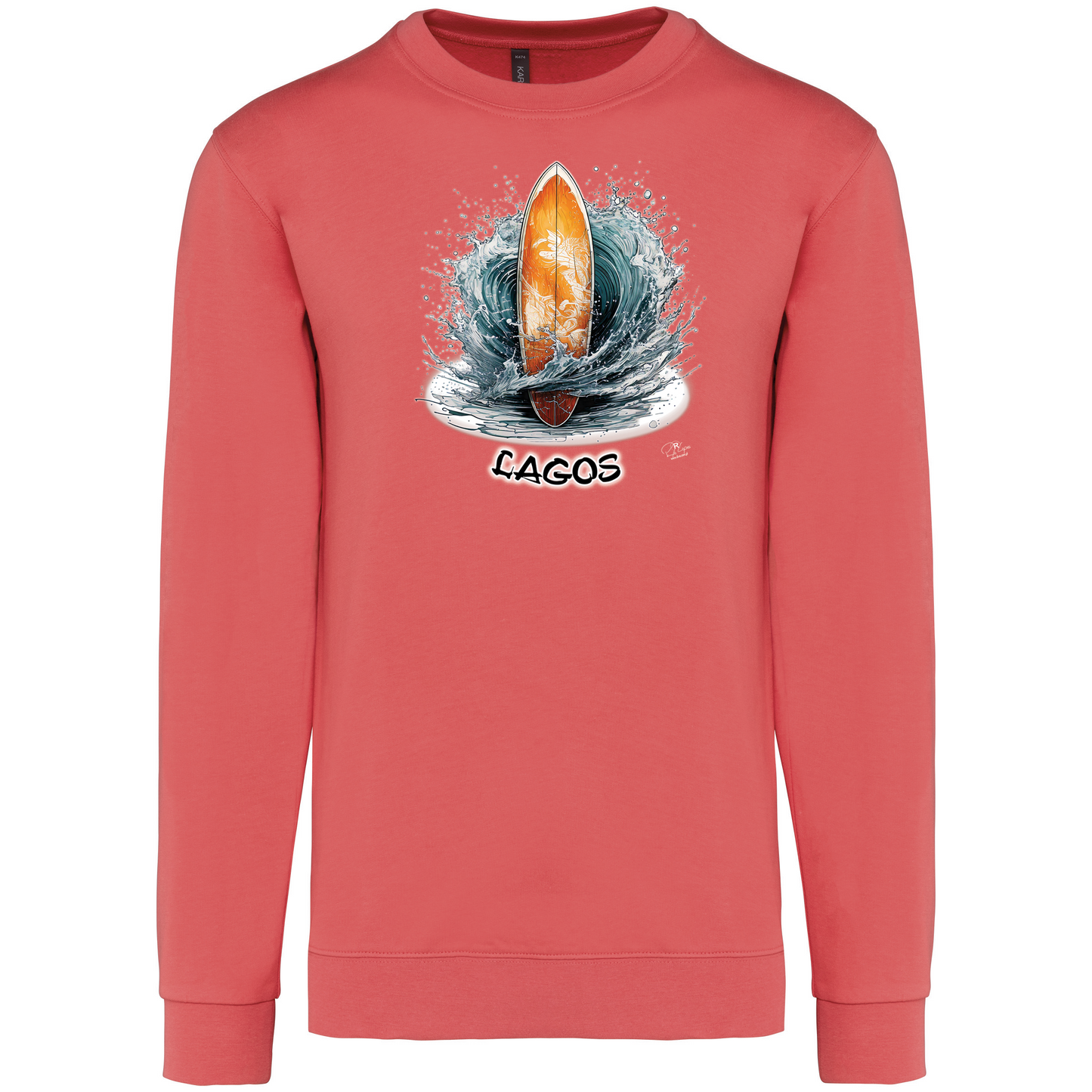 Sweatshirt Kariban sem Capuz Prancha Lagos
