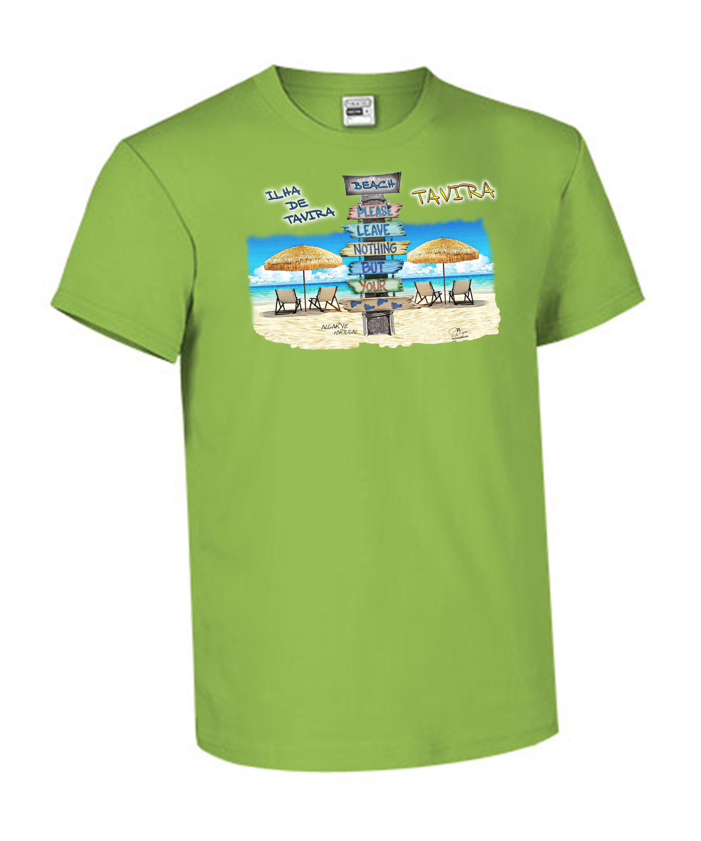 T-shirt Kids Pegadas Tavira