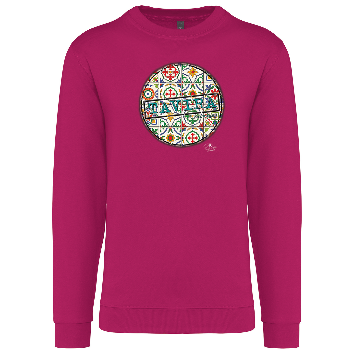 Sweatshirt Kariban sem Capuz Pin Tavira