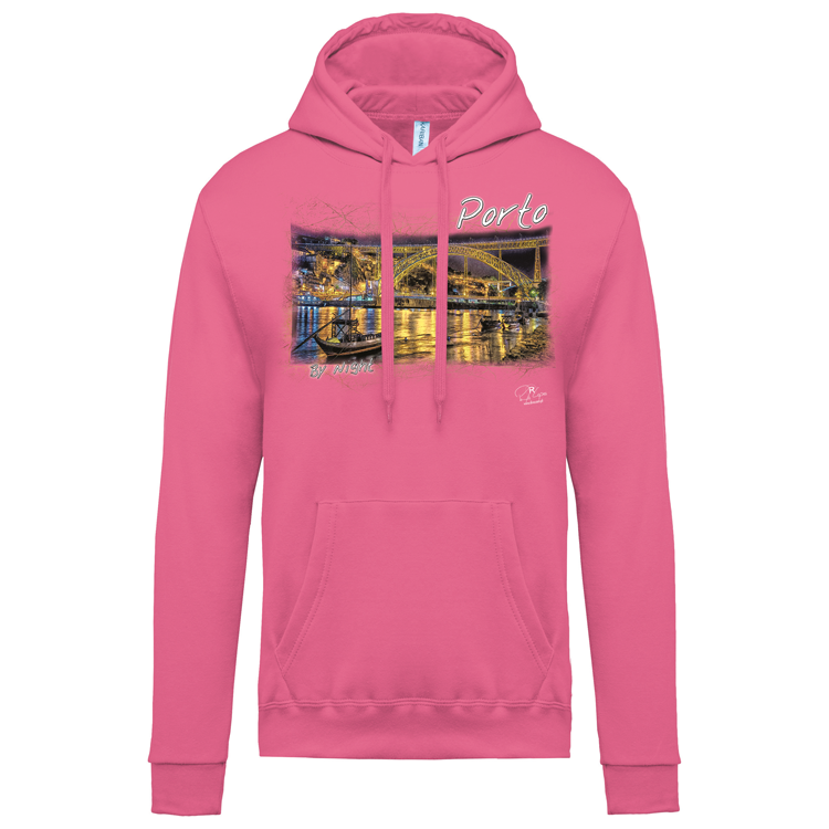 Sweatshirt Kariban com Capuz Porto by Night