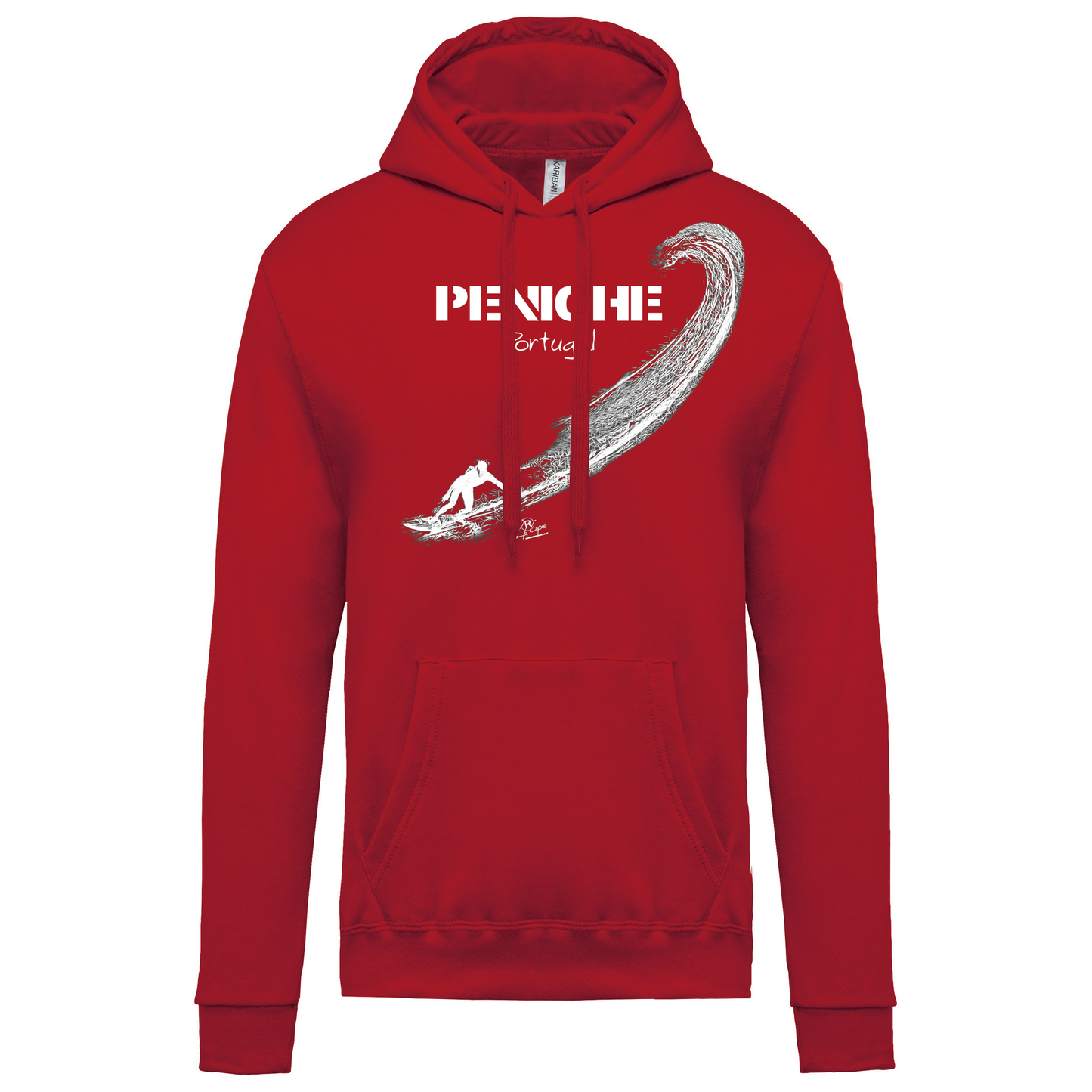Sweatshirt Kariban com Capuz Surf Peniche