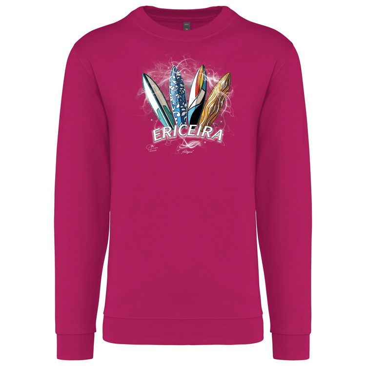 Sweatshirt Kariban sem Capuz Surfboards Ericeira