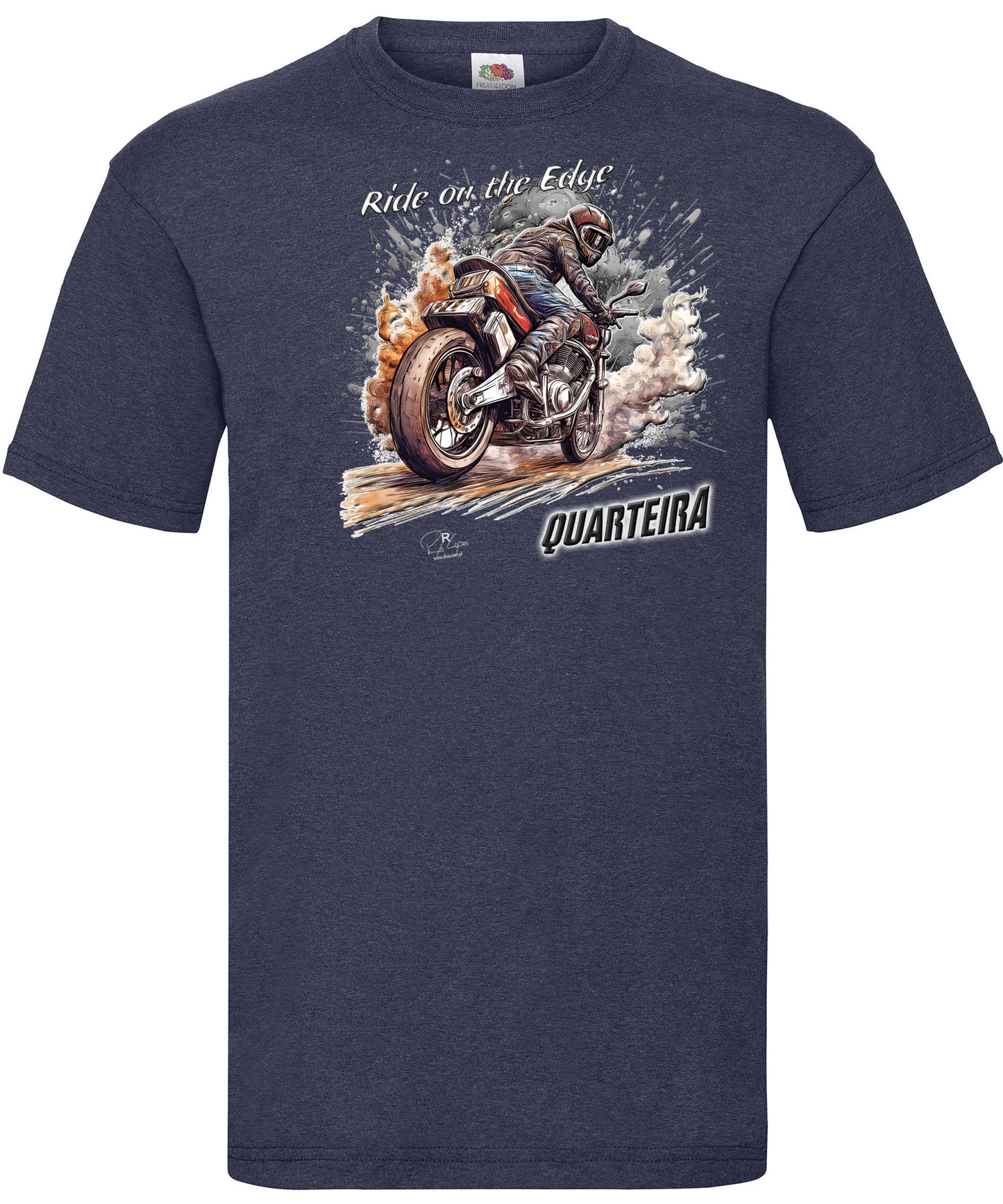 T-shirt Ride on the Edge Quarteira