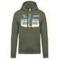 Sweatshirt Kariban com Capuz Pegadas Tavira