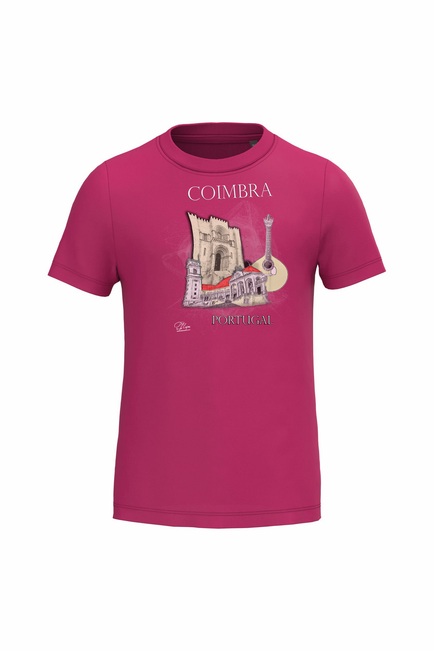 T-shirt de Criança Kariban Sé de Coimbra