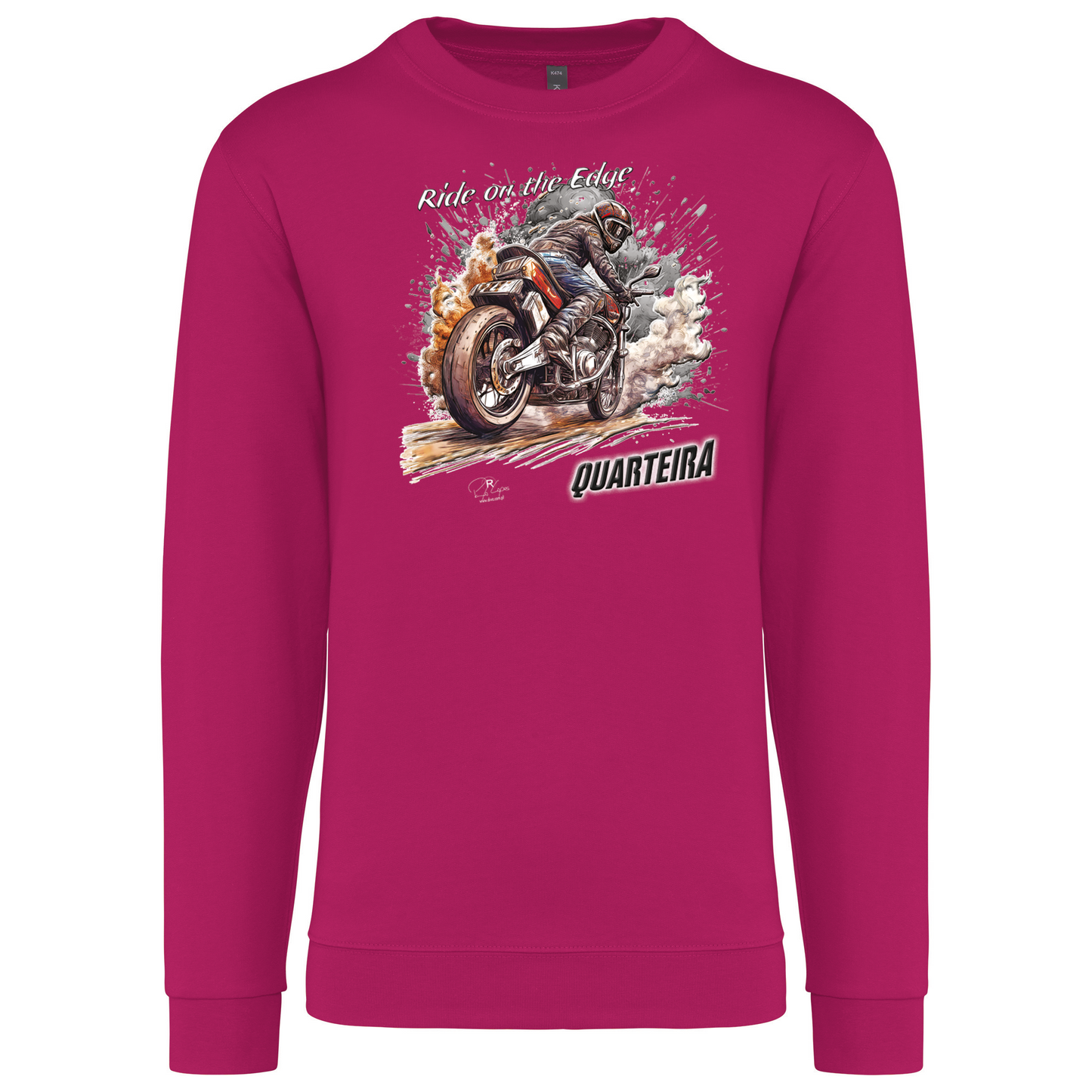 Sweatshirt Kariban sem Capuz Ride on the Edge Quarteira