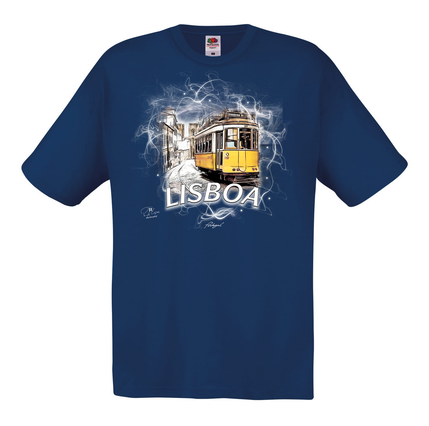 T-shirt Fruit of the Loom, Original 145g, Carreira 28 Lisboa
