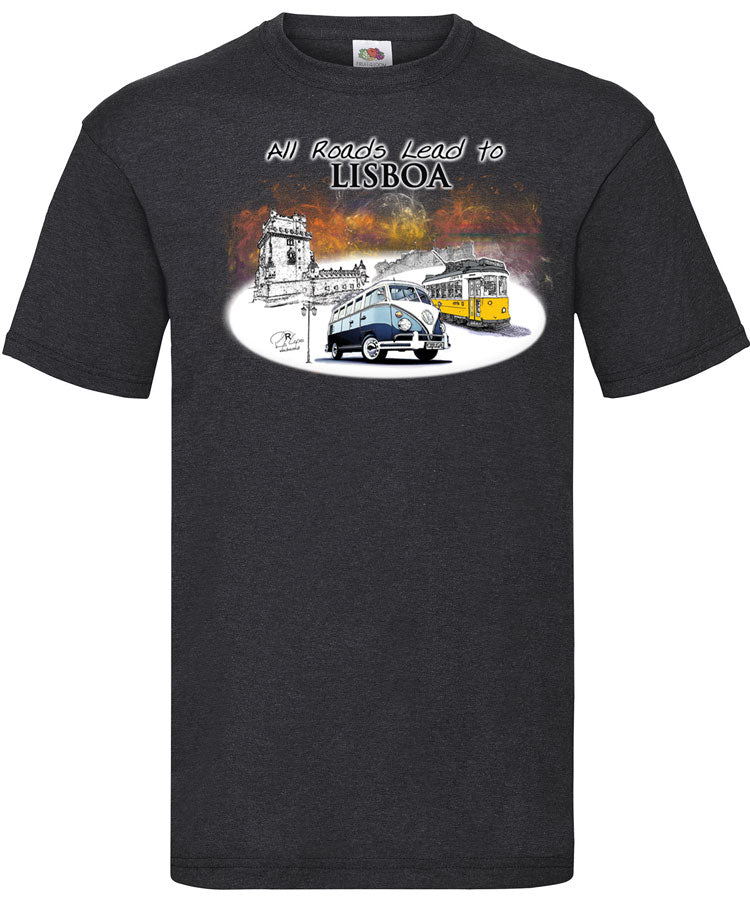 T-shirt All Roads Lead to Lisboa
