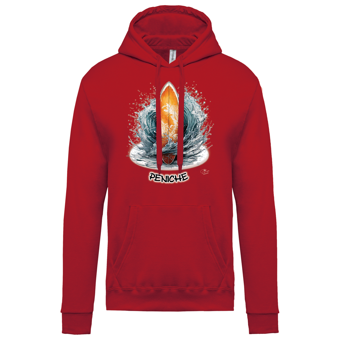 Sweatshirt Kariban com Capuz Prancha Peniche
