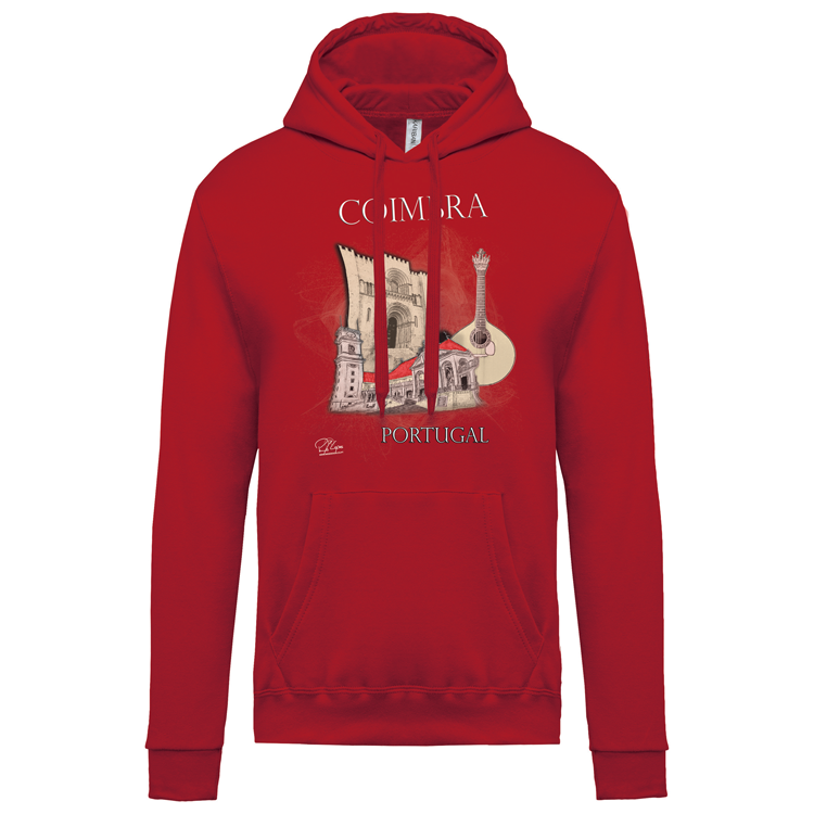 Sweatshirt Kariban com Capuz Sé de Coimbra
