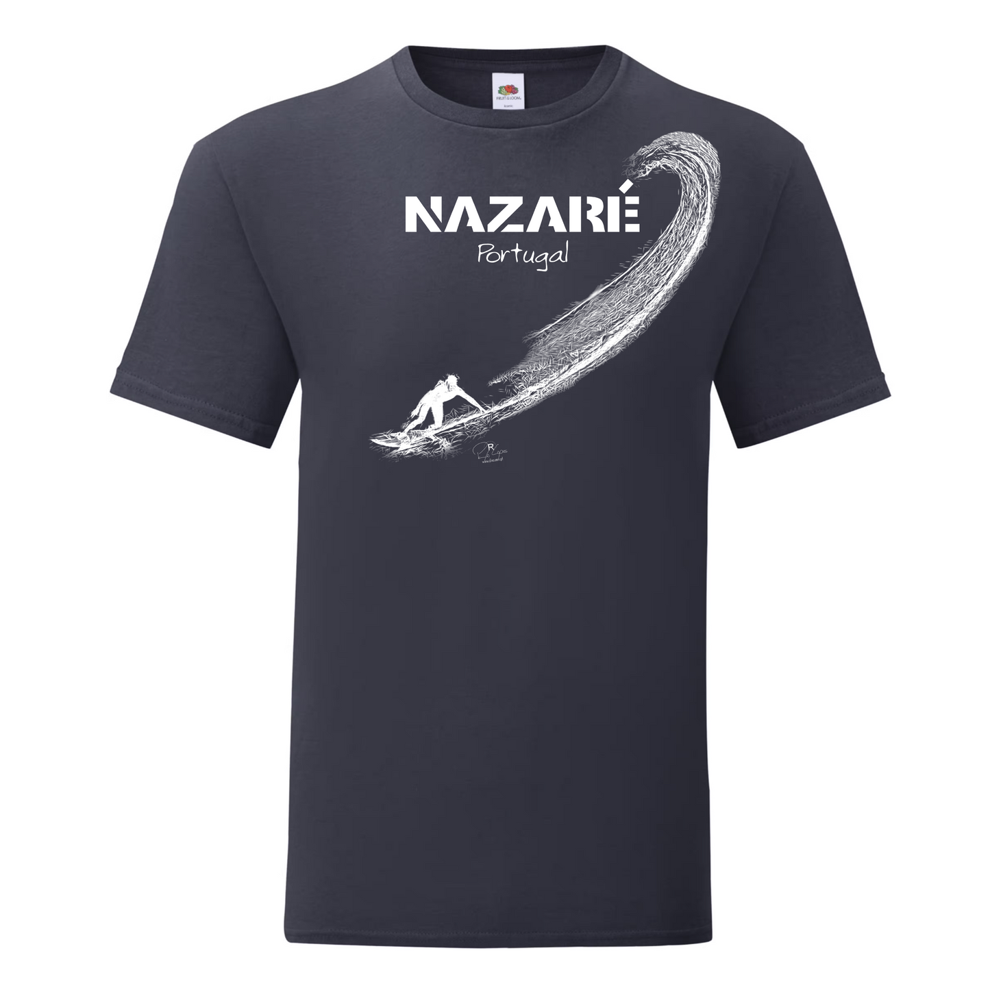 T-shirt Fruit of the Loom, Iconic, 150g, Surf Nazaré