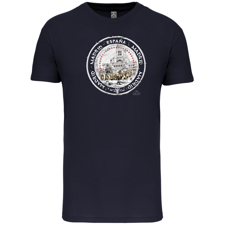 T-Shirt Algodão Biológico Sello Cibeles