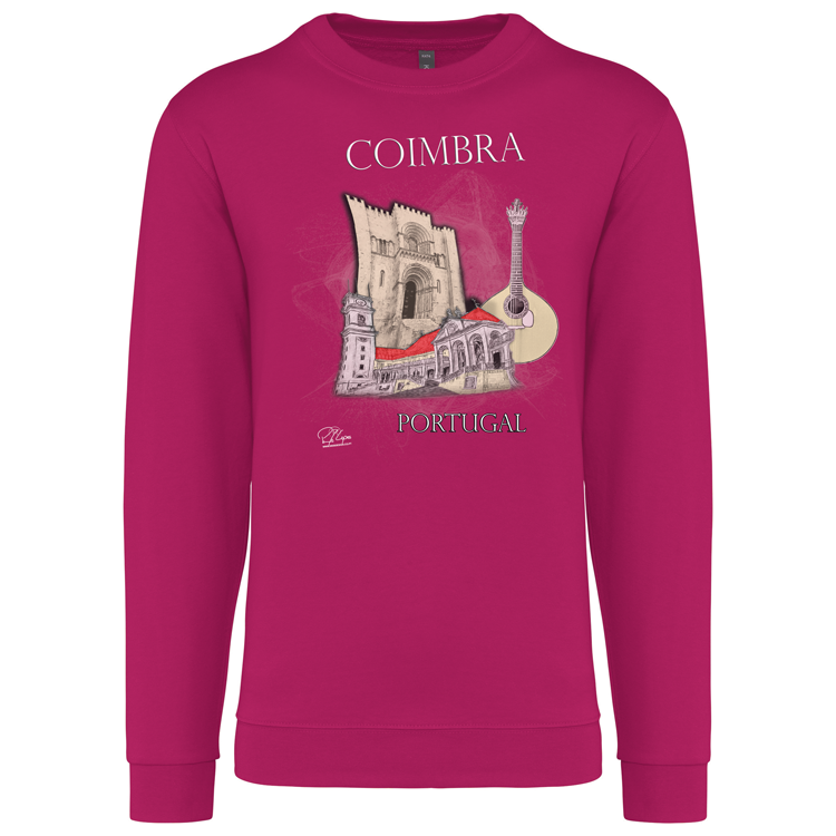 Sweatshirt Kariban sem Capuz Sé de Coimbra