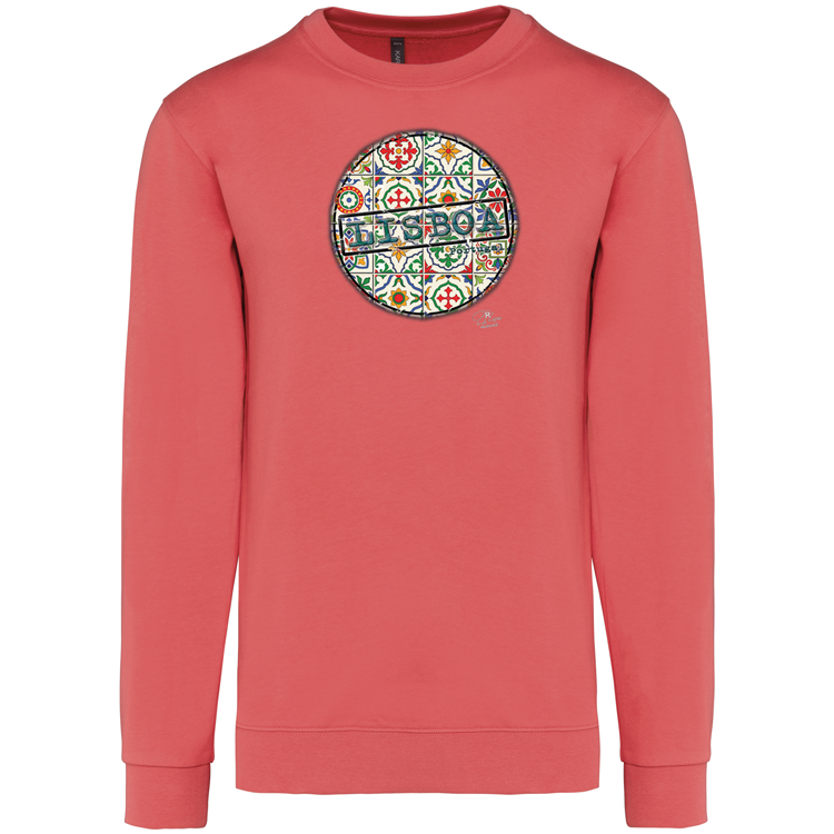 Sweatshirt Kariban sem Capuz Pin Lisboa