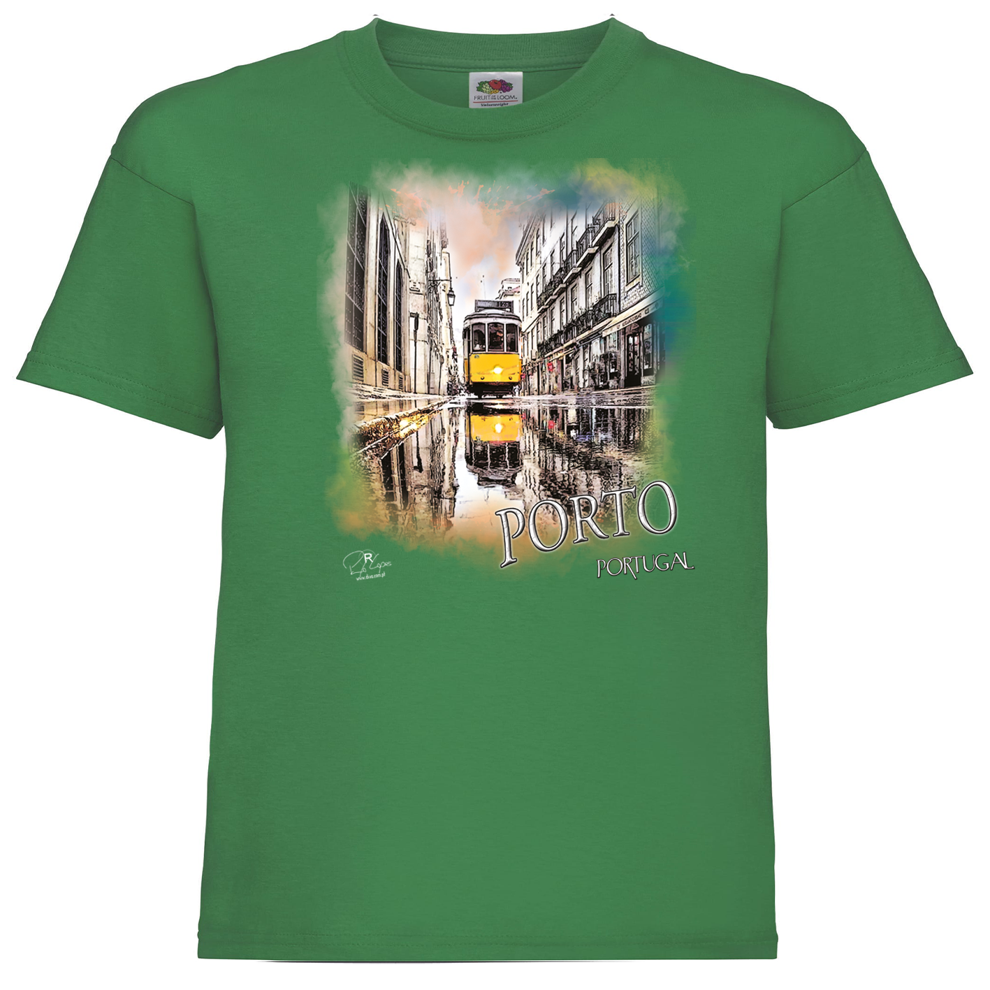 T-shirt Fruit of the Loom Kids Espelho lp