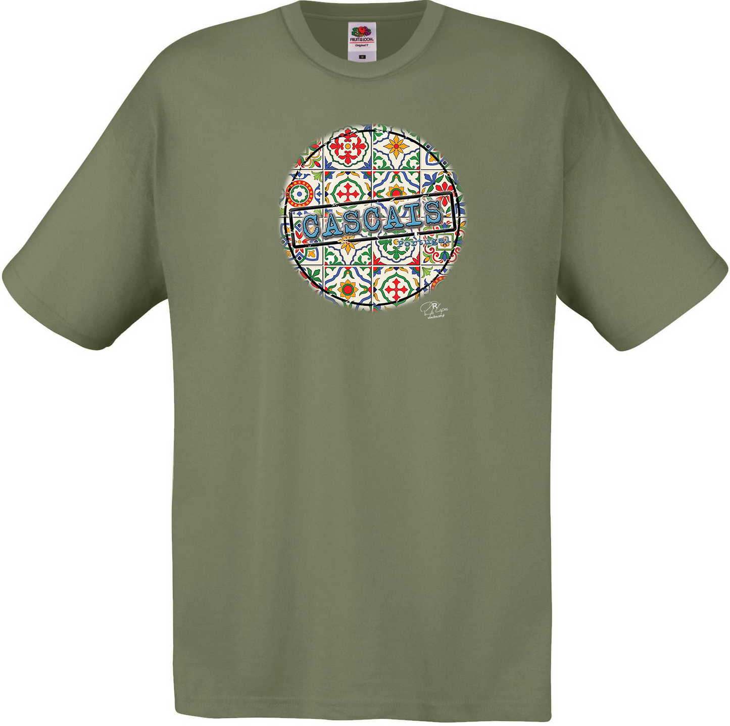 T-shirt Fruit of the Loom, Original 145g, Pin Cascais