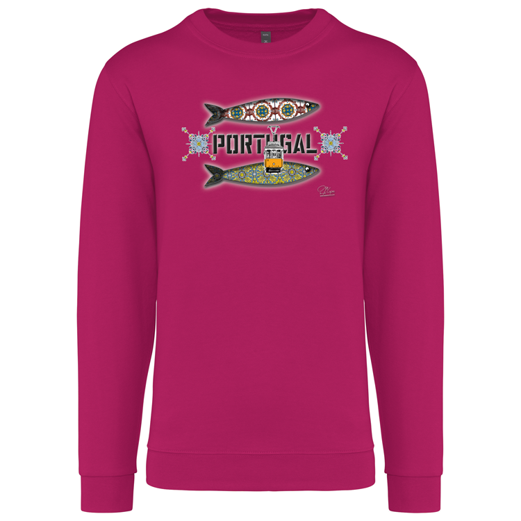Sweatshirt Kariban sem Capuz Duas Sardinhas Coimbra