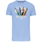 T-Shirt Algodão Biológico Surfboards Nazaré