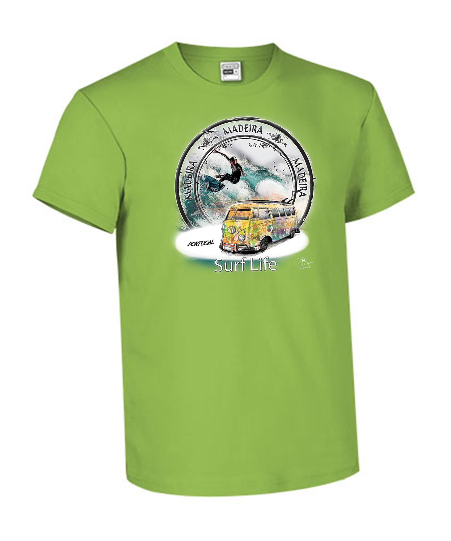T-shirt Kids Surf Life Ilha da Madeira