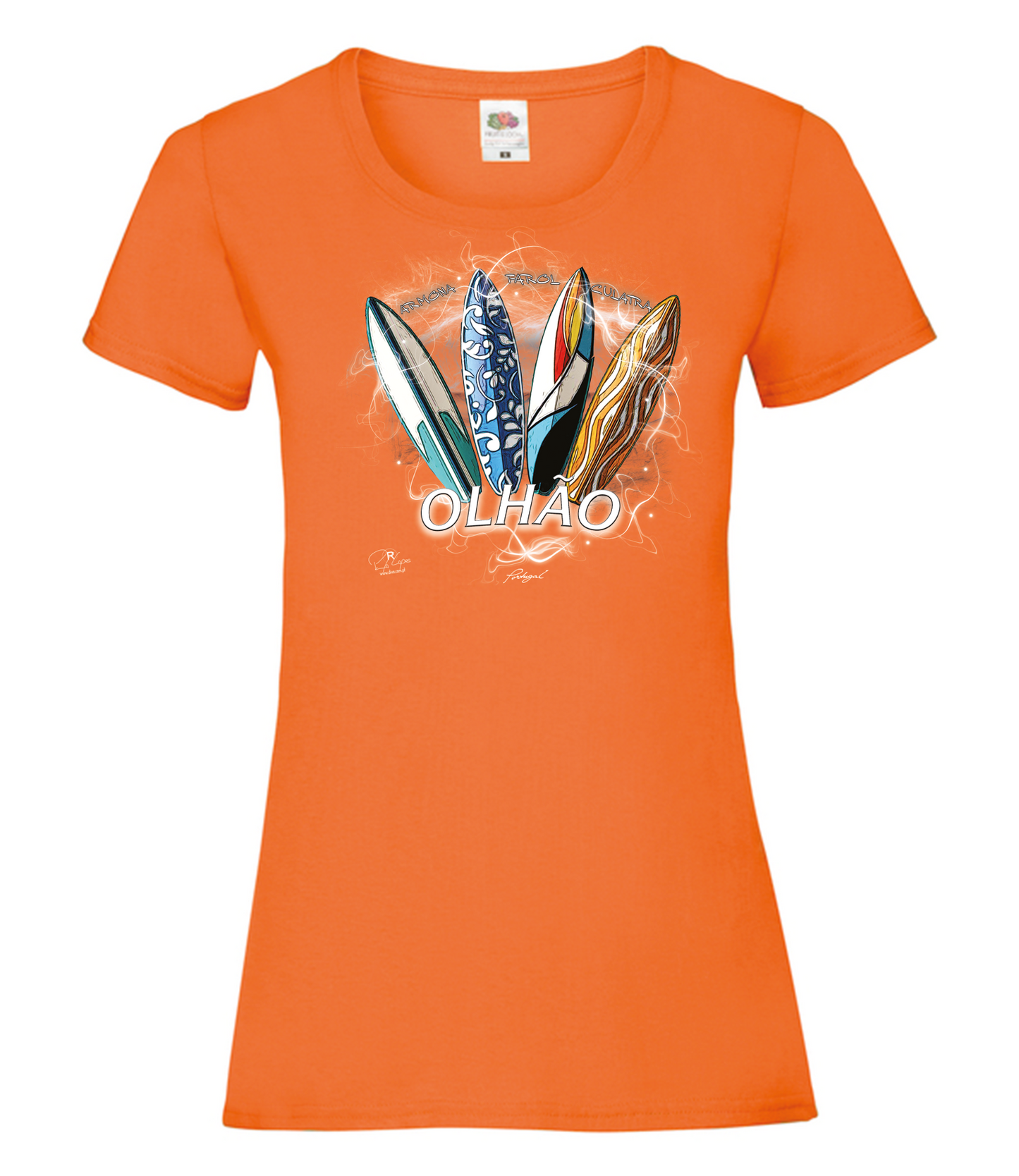 T-shirt Senhora Surfboards Olhão