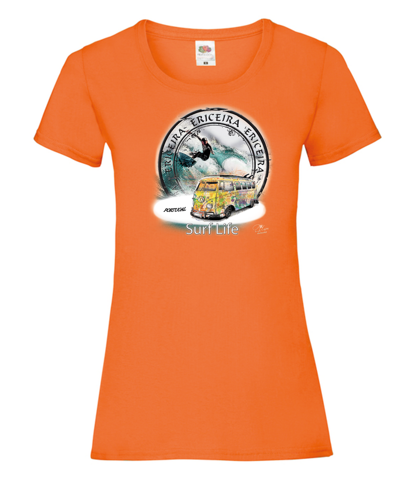 T-shirt Senhora Surf Life Ericeira