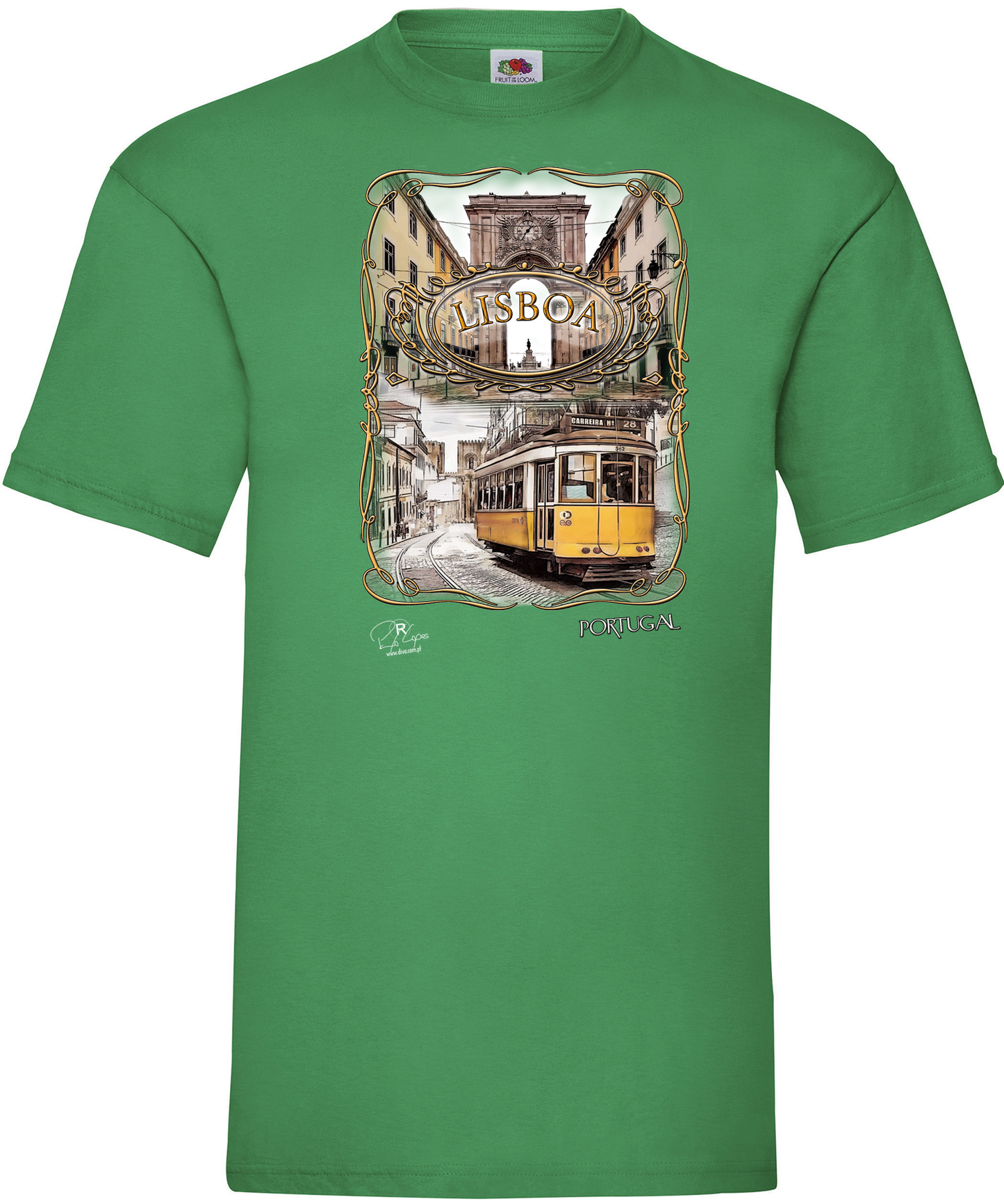 T-shirt Gold