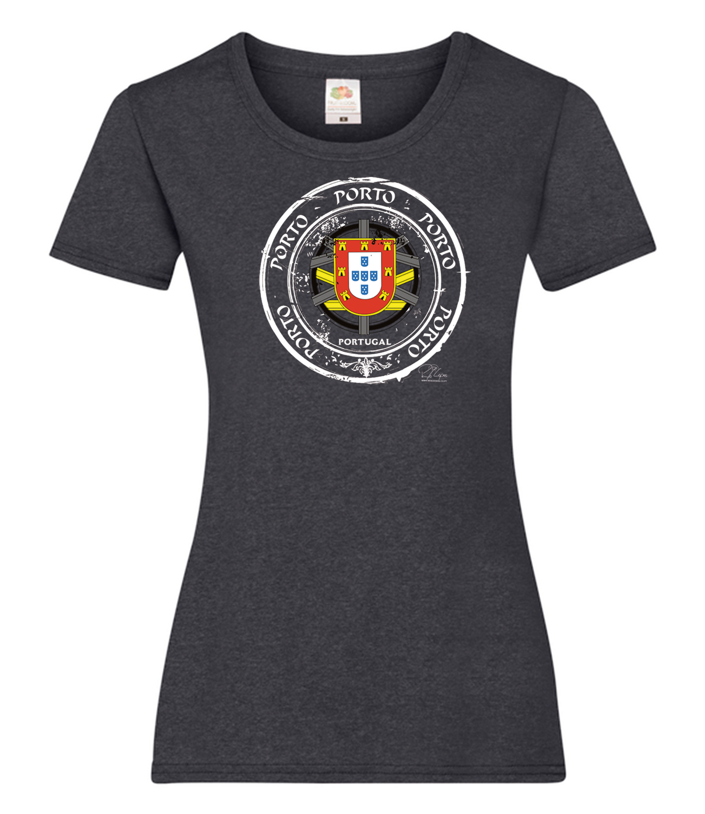 T-shirt Senhora Selo Escudo Porto