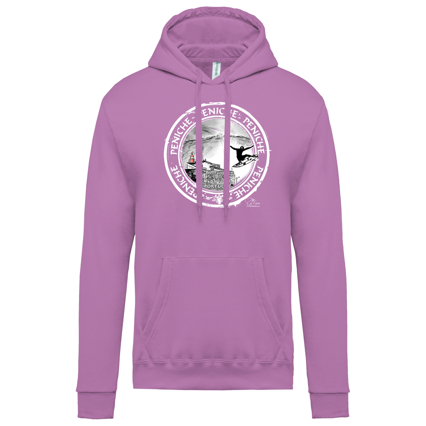 Sweatshirt Kariban com Capuz Selo Peniche