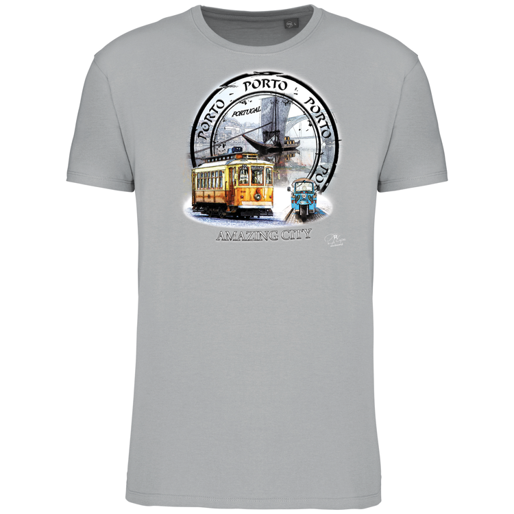 T-Shirt Algodão Biológico Amazing City Porto