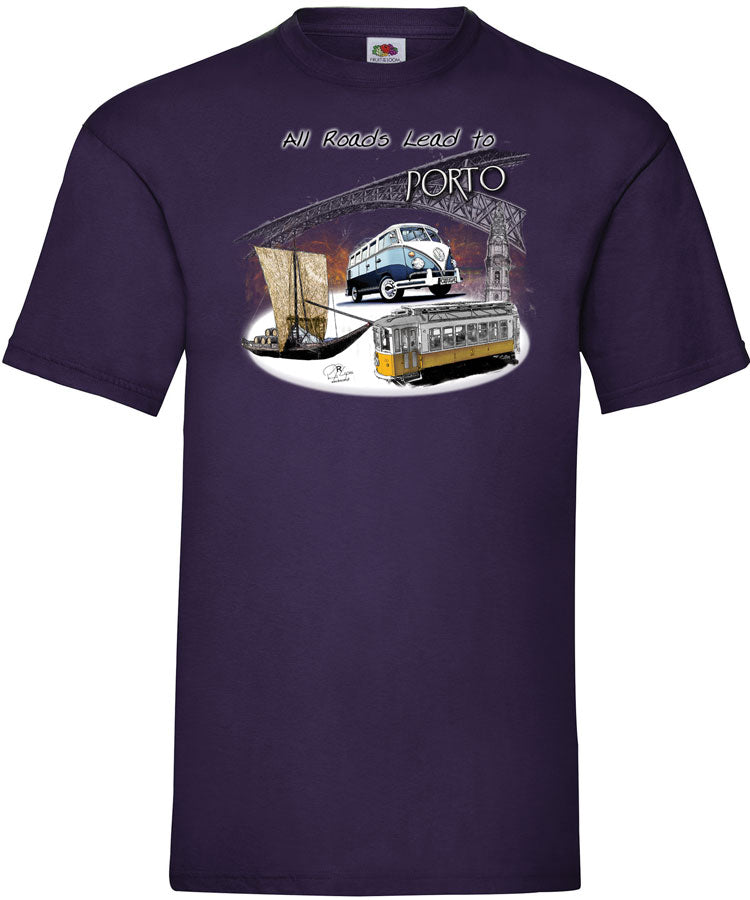T-shirt All Roads Lead to Porto
