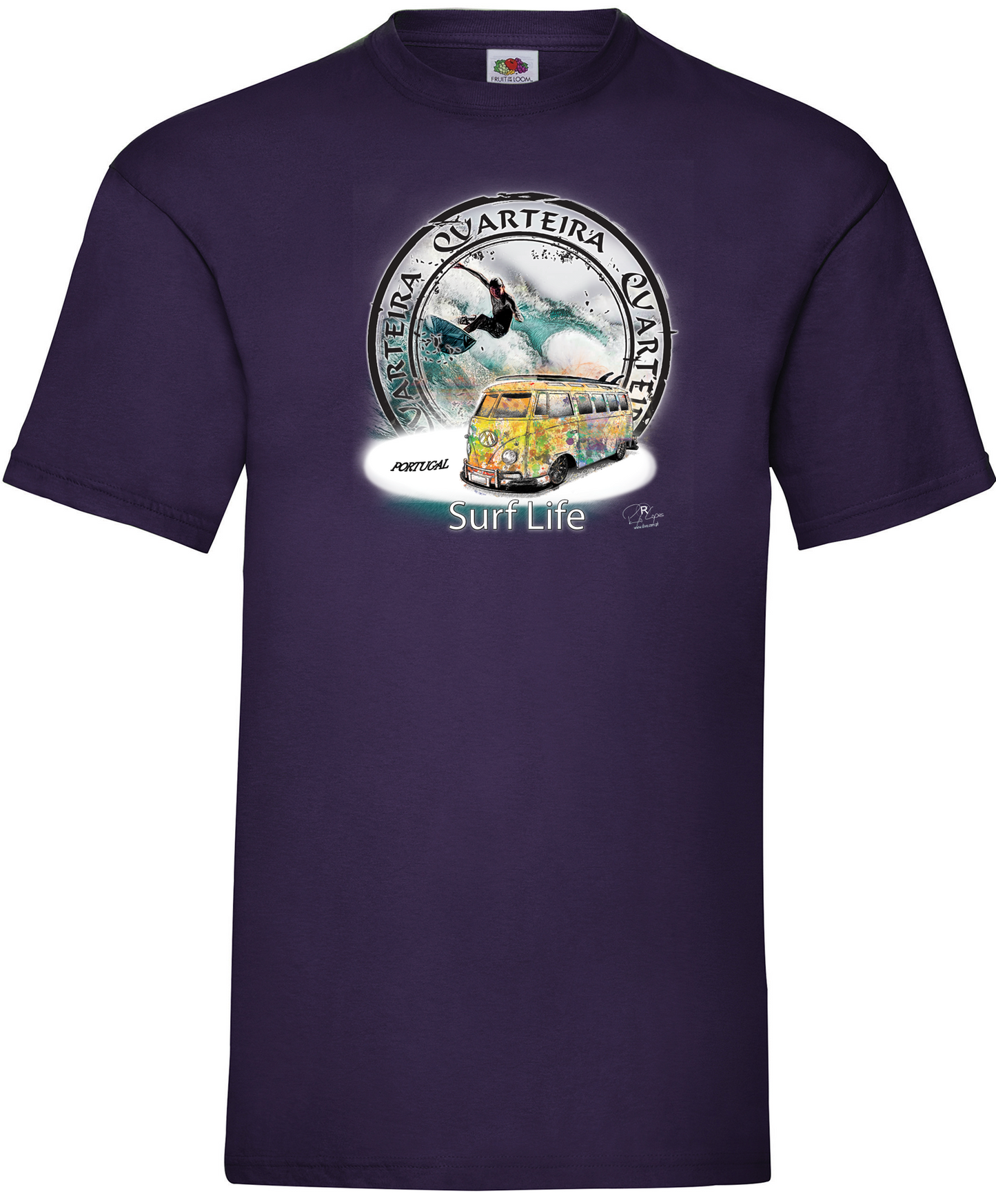 T-shirt Surf Life Quarteira