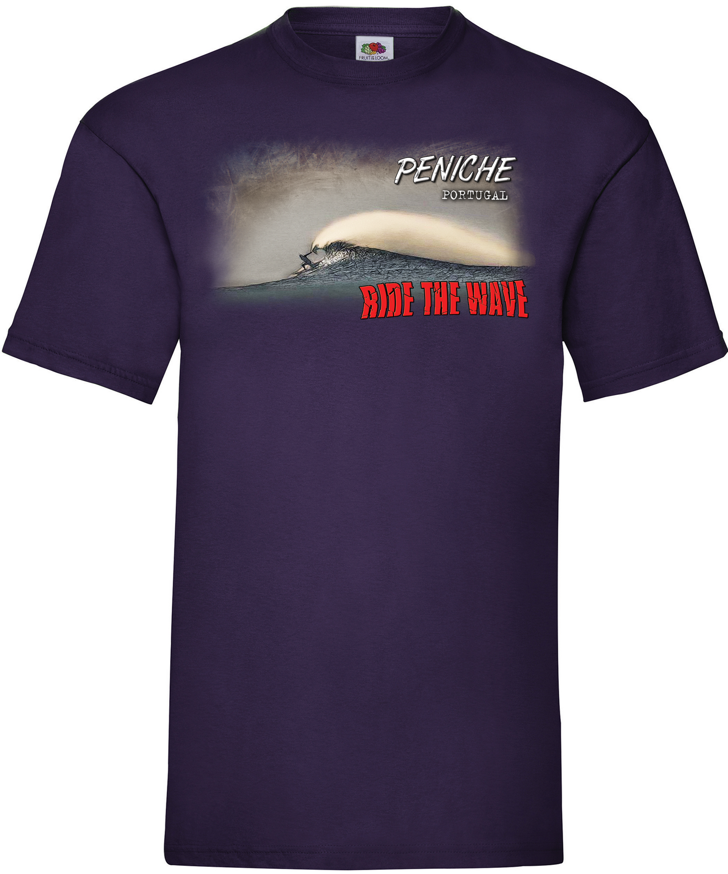 T-shirt Ride the Wave Peniche