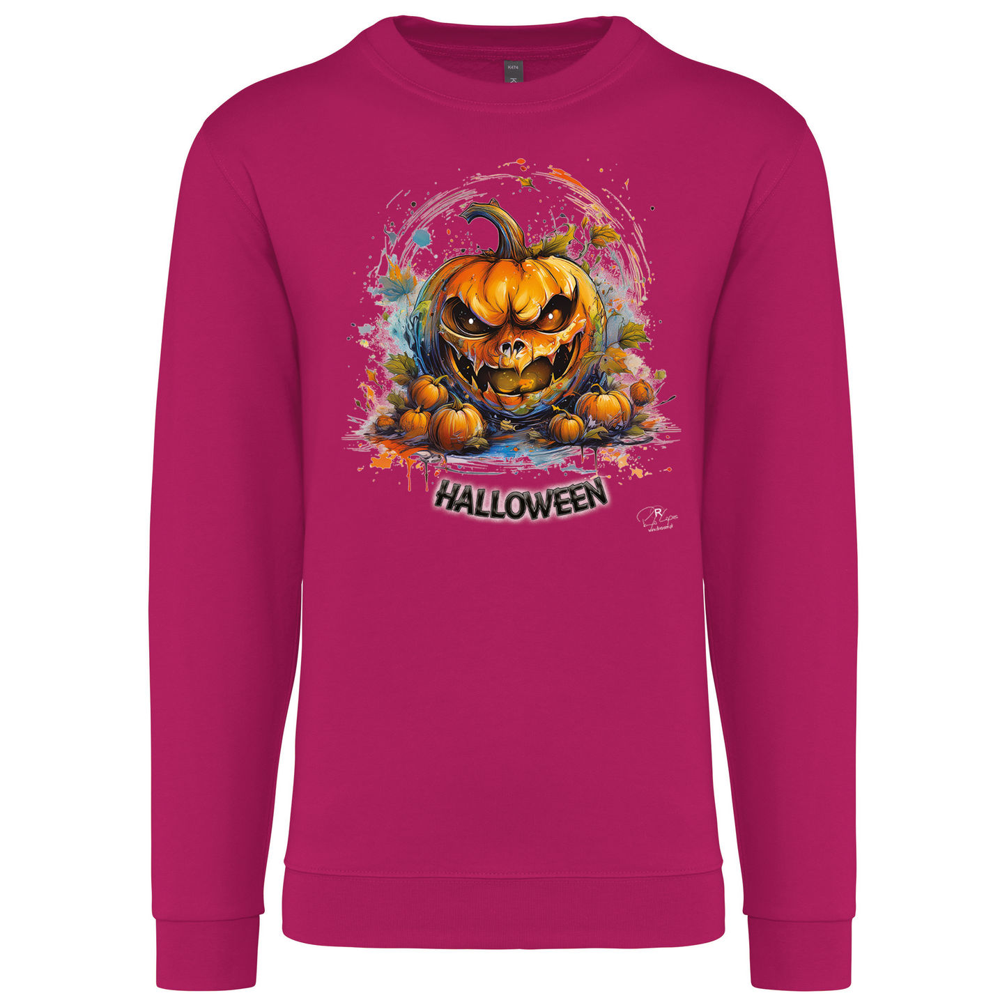 Sweatshirt Kariban sem Capuz Abóbora