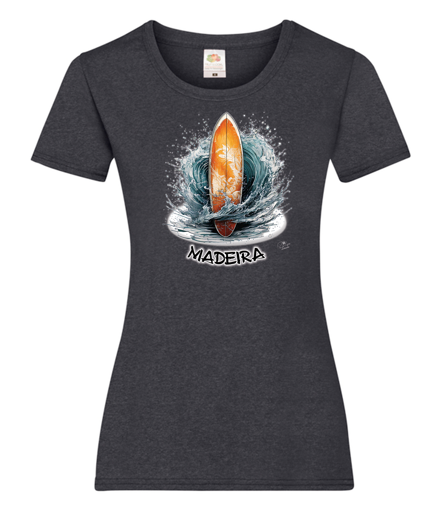 T-shirt Senhora Prancha Madeira
