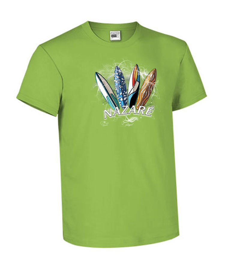 T-shirt Kids Surfboards Nazaré