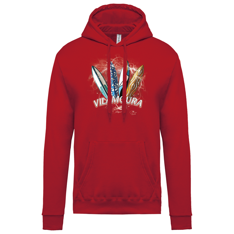 Sweatshirt Kariban com Capuz Surfboards Vilamoura
