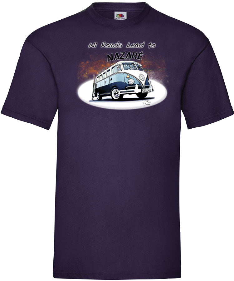 T-shirt All Roads Lead to Nazaré