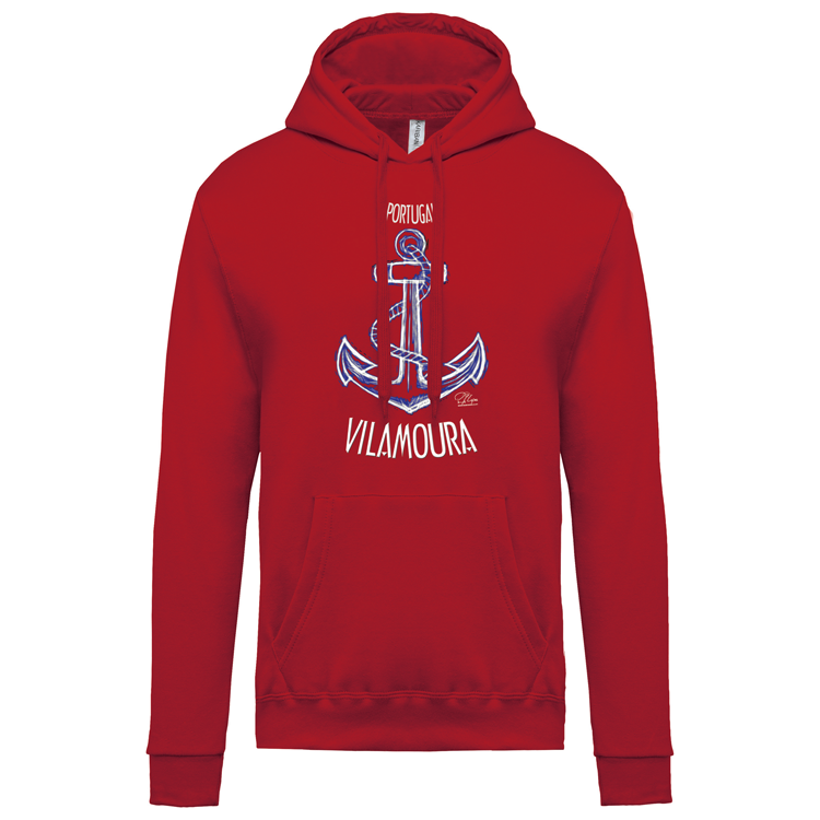 Sweatshirt Kariban com Capuz Âncora Vilamoura