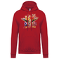 Sweatshirt Kariban com Capuz Estrelícias