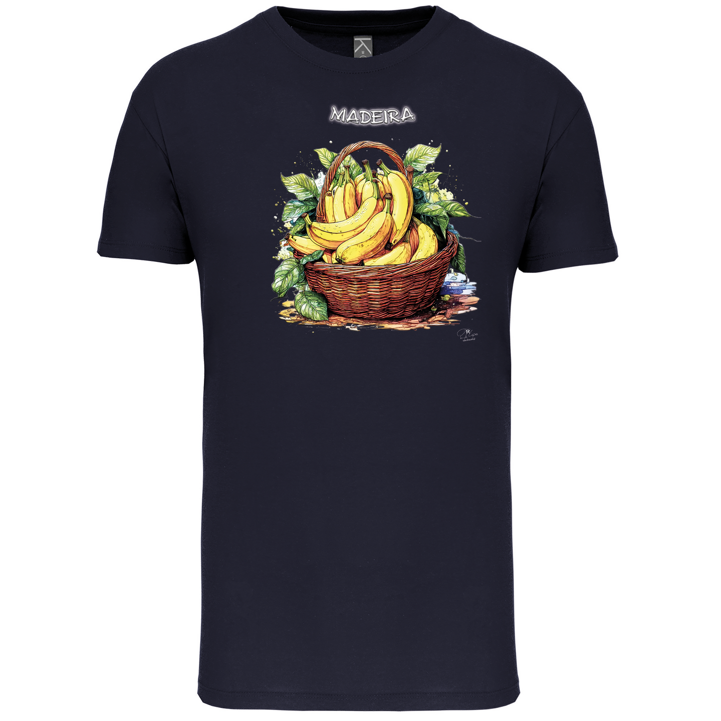 T-Shirt Algodão Biológico Cesto Bananas