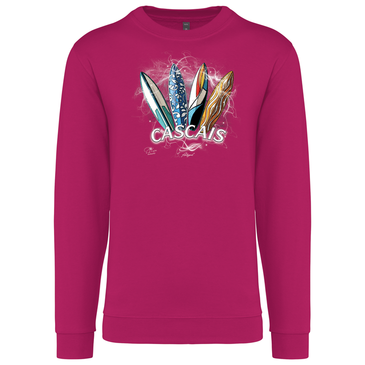 Sweatshirt Kariban sem Capuz Surfboards Cascais