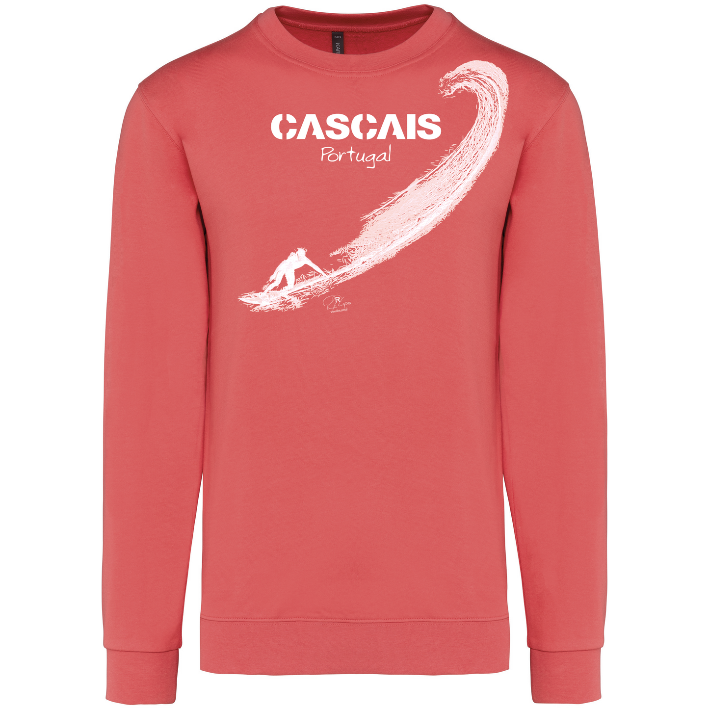 Sweatshirt Kariban sem Capuz Surf Cascais