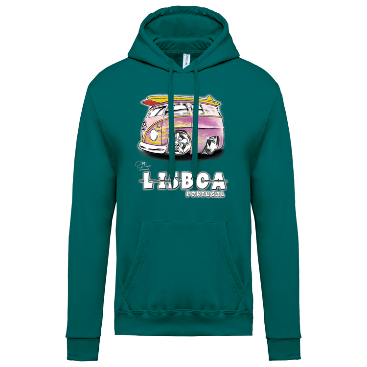 Sweatshirt Kariban com Capuz Gorduxinha Lisboa