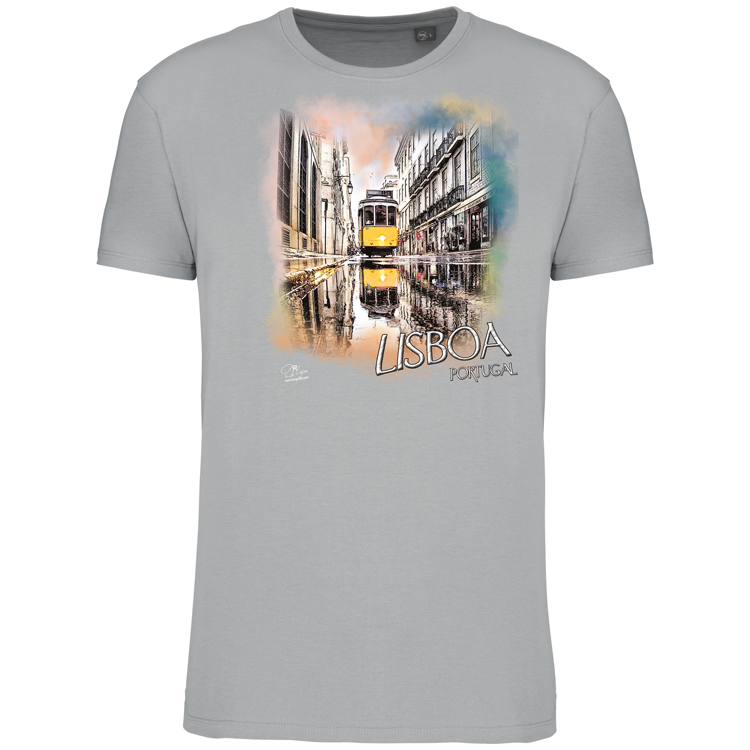 T-Shirt Algodão Biológico Espelho Lisboa