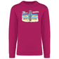 Sweatshirt Kariban sem Capuz Pegadas Albufeira
