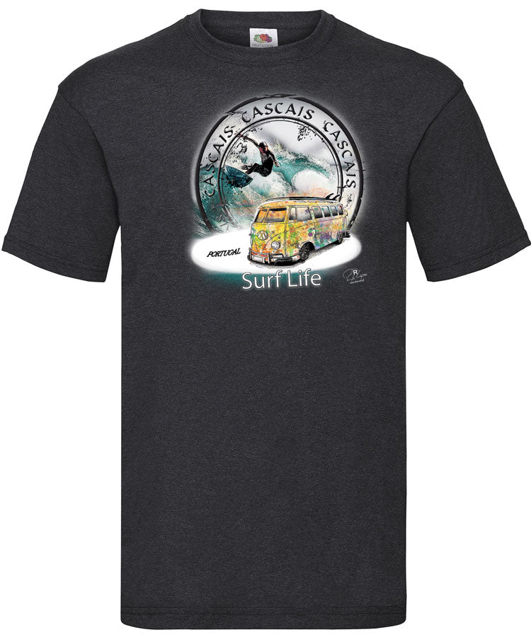 T-shirt Surf Life Cascais